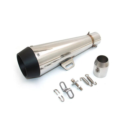 High Temperature Resistant Motorcycle Exhaust Muffler Pipe, product view 01