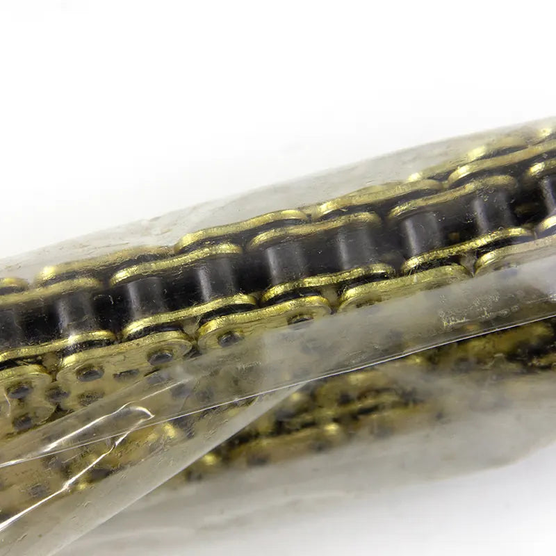 Hight-Quality Motorcycle Transmission Parts Gold Chain 428H-132 O-ring Chain Links Accessories, product view 03