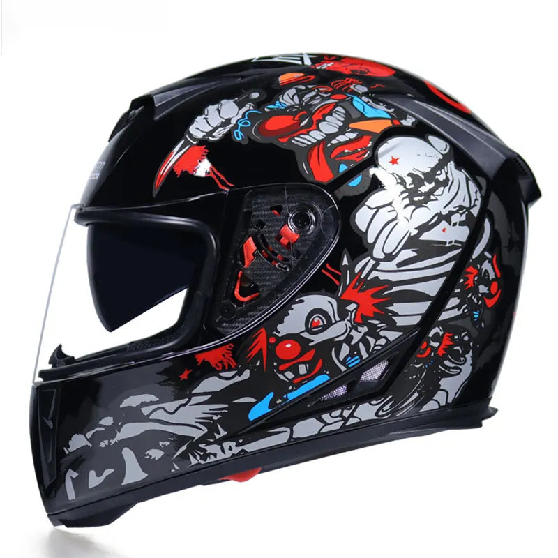 Hot Sale Helmet Moto Full Face Motorcycle for Adult, product view 03