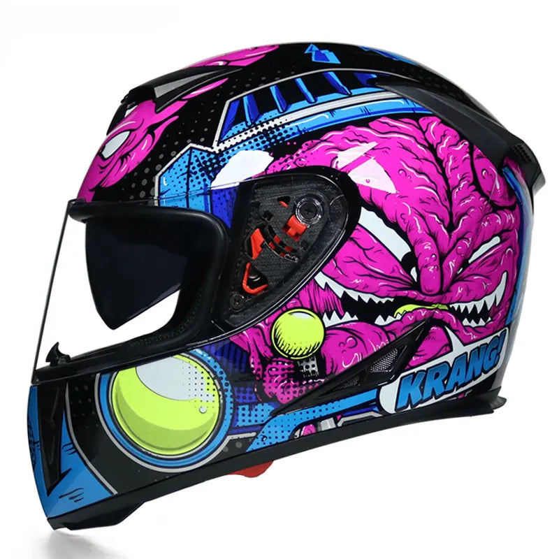 Hot Sale Helmet Moto Full Face Motorcycle for Adult, product view 16