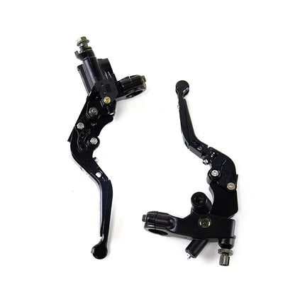 Hot Sale Motorcycle New Refit Handbrake Accessories Universal CNC Aluminum Alloy Brake Clutch Assembly Handle, product view 02
