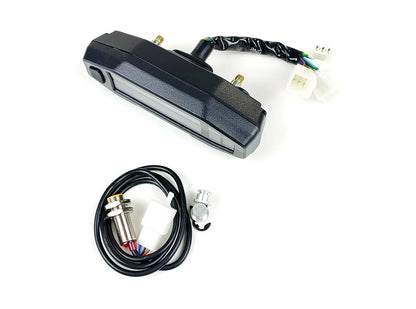 Latest Motorcycle Meters Modified Instrument Speed Odometer Oil Gauge Speedometer LCD Tachometer Instrument, product view 02