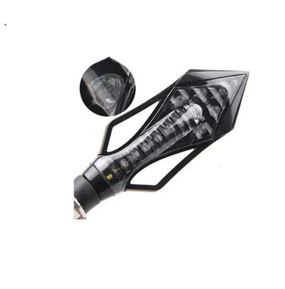 Led Mini Arrows Style Motorcycle Scooter Turn Signal Indicators Light Lamp Amber, product view 05