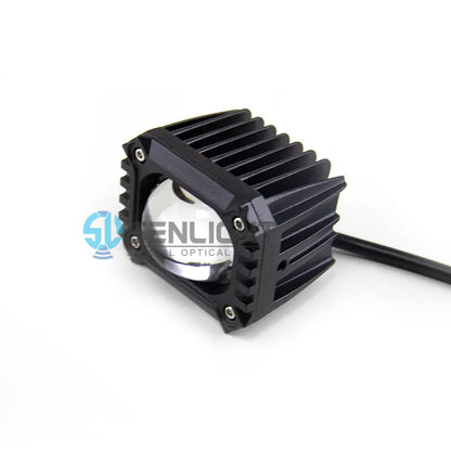 LED Spotlights Dual Color Lens Integrated With High and Low Beams Retrofitting Electric Motorcycle Fog Lights and, product view 02