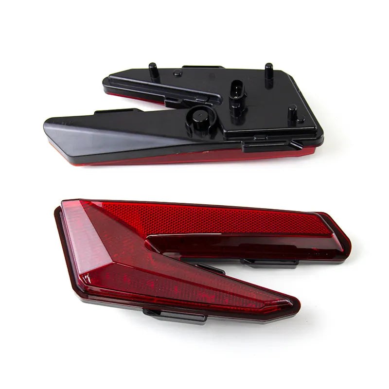 Left and Right ATV Red Led Tail Light Fit for CAN AM MAVERICK X3 4 Seat Models 2017-2021 Tail Lamp, product view 02