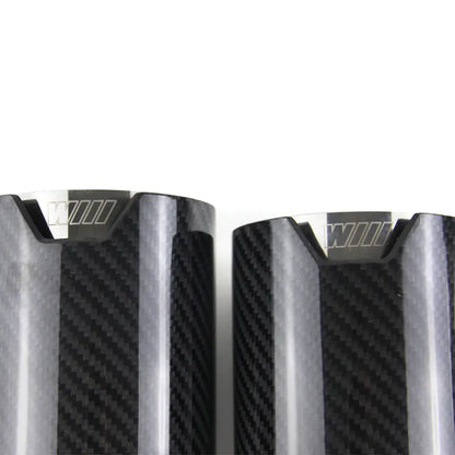 M Performance Black Carbon Fiber & Stainless Steel Muffler with Dual Tips Factory Customized Chrom Exhaust for BMW New, product view 06