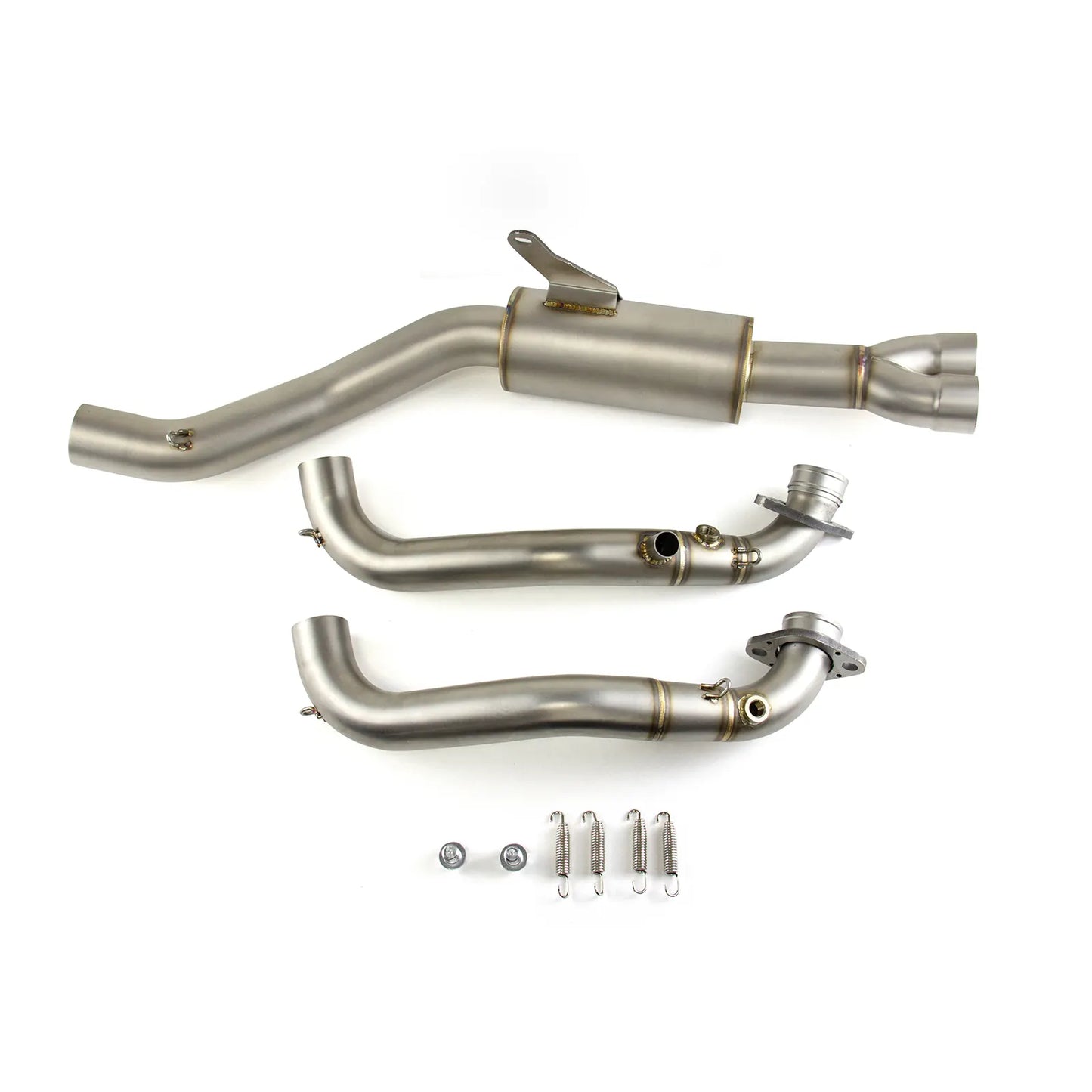 Modified for Aprilia RS660 Tuono 660 2021-2025 Exhaust Link Pipe Muffler Tips Slip on System, product view 02