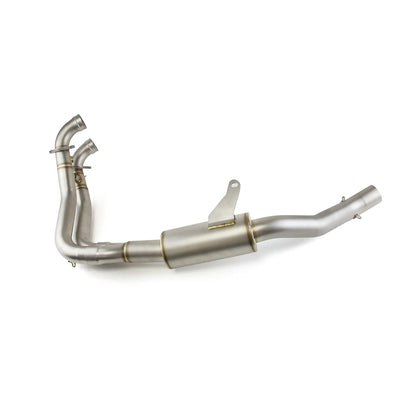 Modified for Aprilia RS660 Tuono 660 2021-2025 Exhaust Link Pipe Muffler Tips Slip on System, product view 03