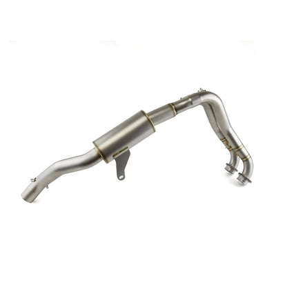 Modified for Aprilia RS660 Tuono 660 2021-2025 Exhaust Link Pipe Muffler Tips Slip on System, product view 04