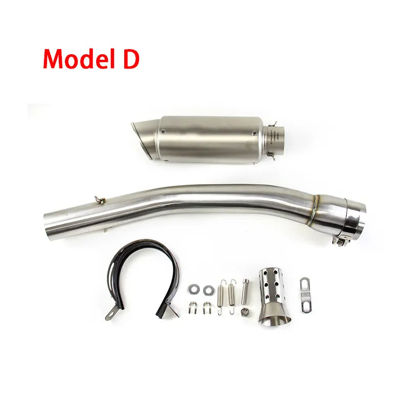 Modified for Yamaha YZF R1 1998-2003 Exhaust Link Pipe Muffler Tips Slip on System, product view 06