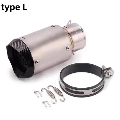 Modified Motorcycle Exhaust Pipe Muffler System Exhaust Pipe for Kawasaki Z900 Z1000 Ninja250 400 Yamaha R6, product view 03