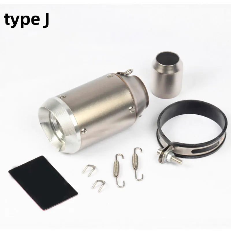 Modified Motorcycle Exhaust Pipe Muffler System Exhaust Pipe for Kawasaki Z900 Z1000 Ninja250 400 Yamaha R6, product view 05