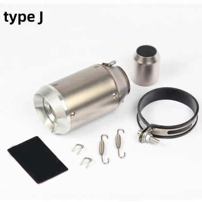 Modified Motorcycle Exhaust Pipe Muffler System Exhaust Pipe for Kawasaki Z900 Z1000 Ninja250 400 Yamaha R6, product view 05