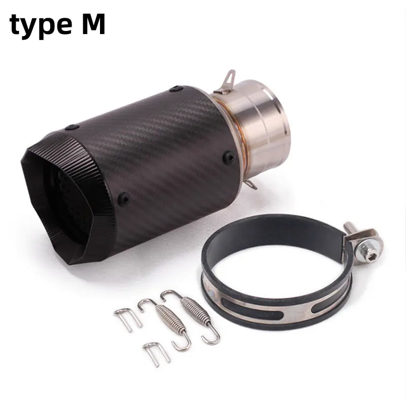Modified Motorcycle Exhaust Pipe Muffler System Exhaust Pipe for Kawasaki Z900 Z1000 Ninja250 400 Yamaha R6, product view 06