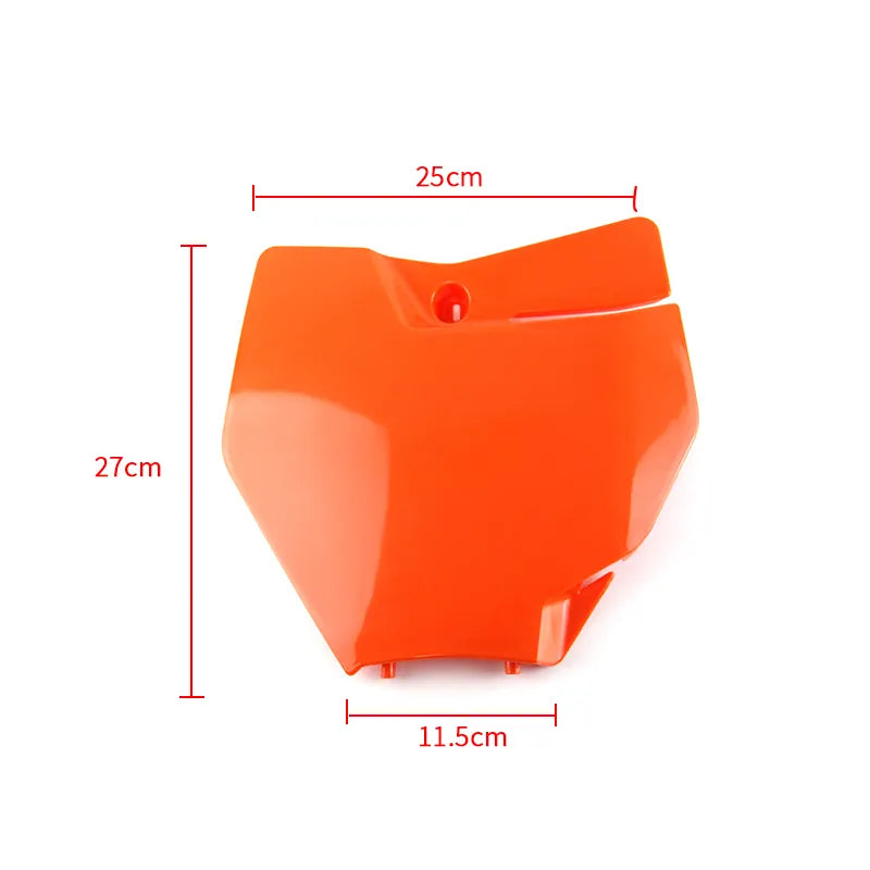 Motocross Dirt Bike Motorcycle Front License Number Plate for KTM SX SXF XC 125 150 250 300 350 450, product view 02
