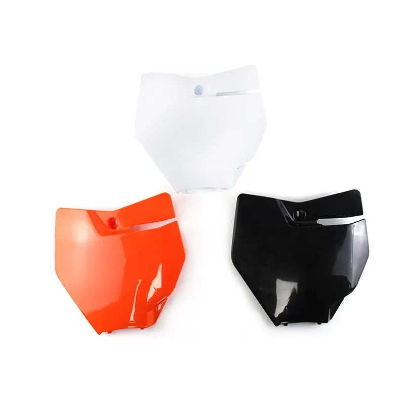 Motocross Dirt Bike Motorcycle Front License Number Plate for KTM SX SXF XC 125 150 250 300 350 450, product view 06