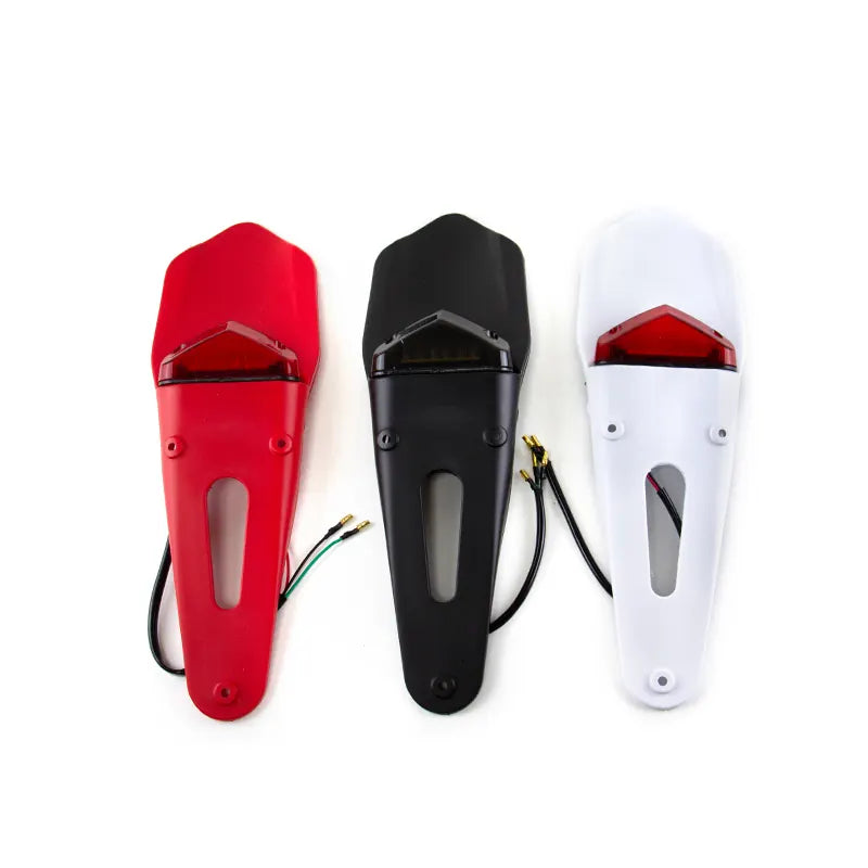 Motocross Vehicle Rear Fender Brake Taillights Modified LED Triangle Brake Taillights, product view 03