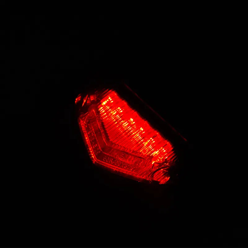 Motocross Vehicle Rear Fender Brake Taillights Modified LED Triangle Brake Taillights, product view 06