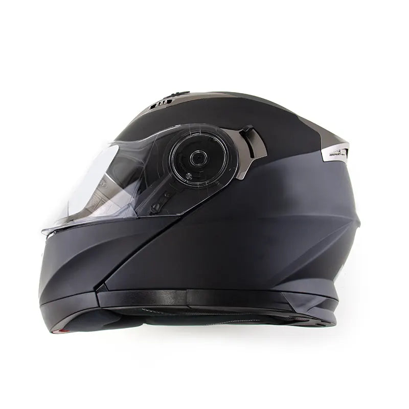 Motorbike Helmet Safety Helmet Double Lenses Protective Full Face Flip up Helmets, product view 04