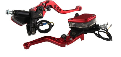 Motorcycle 22mm Handlebar Hydraulic Clutch Lever Brake Pump Master Cylinder for yamaha Tmax, product view 02