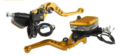 Motorcycle 22mm Handlebar Hydraulic Clutch Lever Brake Pump Master Cylinder for yamaha Tmax, product view 09