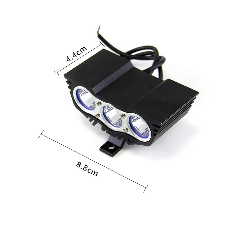 Motorcycle 30W LED Light Spotlight Modified External Front Headlight Super Bright Auxiliary Fog Lamp Accessories, product view 02
