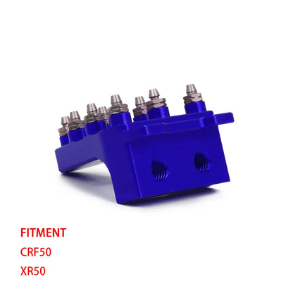 Motorcycle Accessories Aluminum AIRTIME Footrest Rear Set Brake Pedal Tips for Honda Crf50 Xr50, product view 03