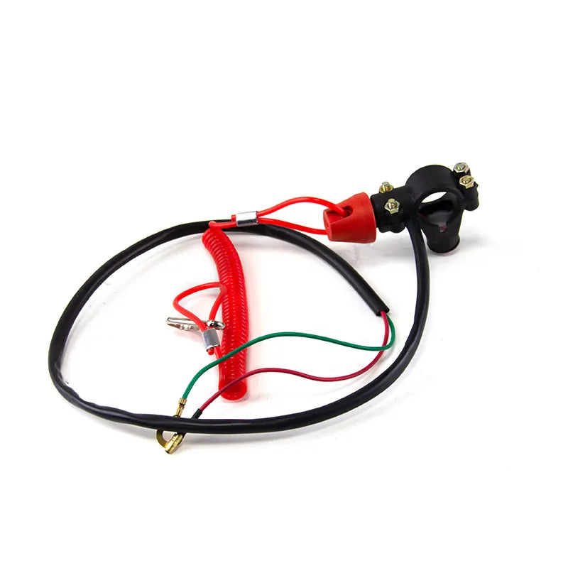 Motorcycle Accessories Atv 49cc Mini Car Emergency Stop Double Flameout Engine Tether Emergency Kill Switch, product view 01