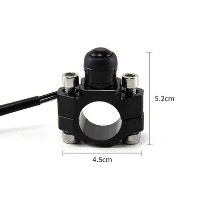 Motorcycle Accessories CNC Modified Aluminum Alloy Handle Switch Motorcycle Headlight Horn Start Switch, product view 02