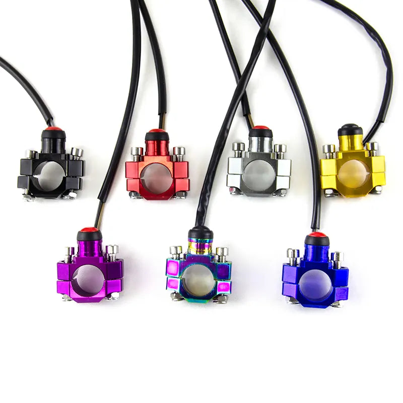 Motorcycle Accessories CNC Modified Aluminum Alloy Handle Switch Motorcycle Headlight Horn Start Switch, product view 03