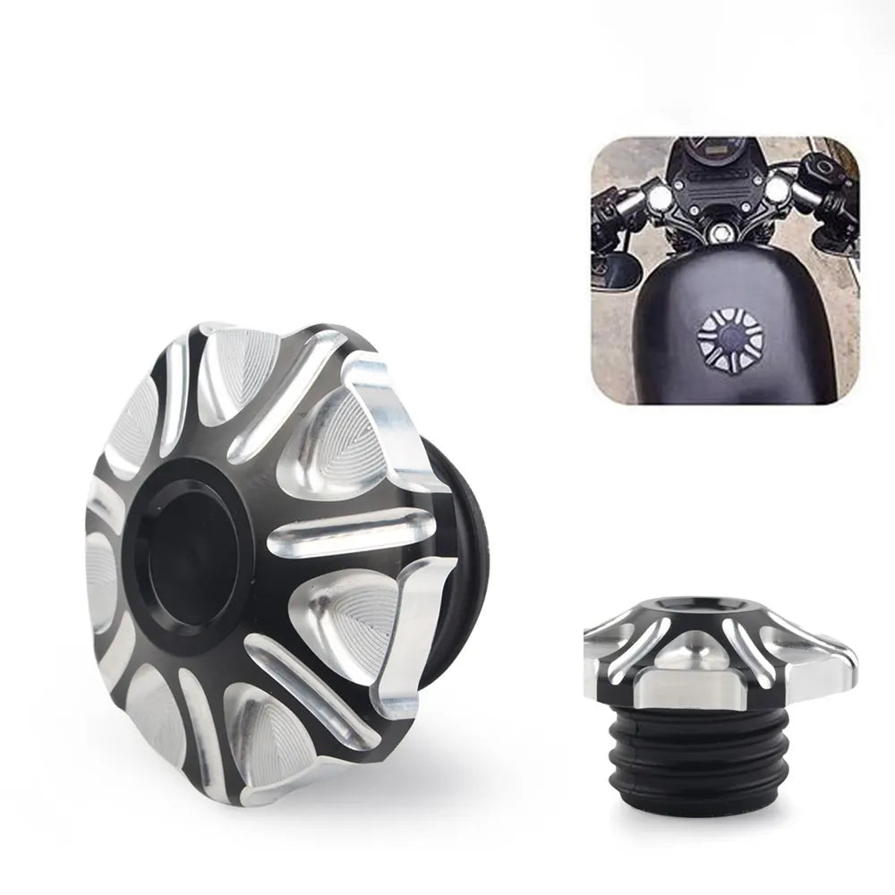 Motorcycle Accessories for Harley 883 XL1200 X48 Modified CNC Fuel tank Cover Switch Motorcycle, product view 01