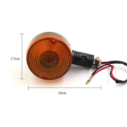 Motorcycle Accessories Front Turn Signal Light Indicator Winker Lamp for Suzuki Ts100 Ts125 Ts185 Ts50 Ts75, product view 02