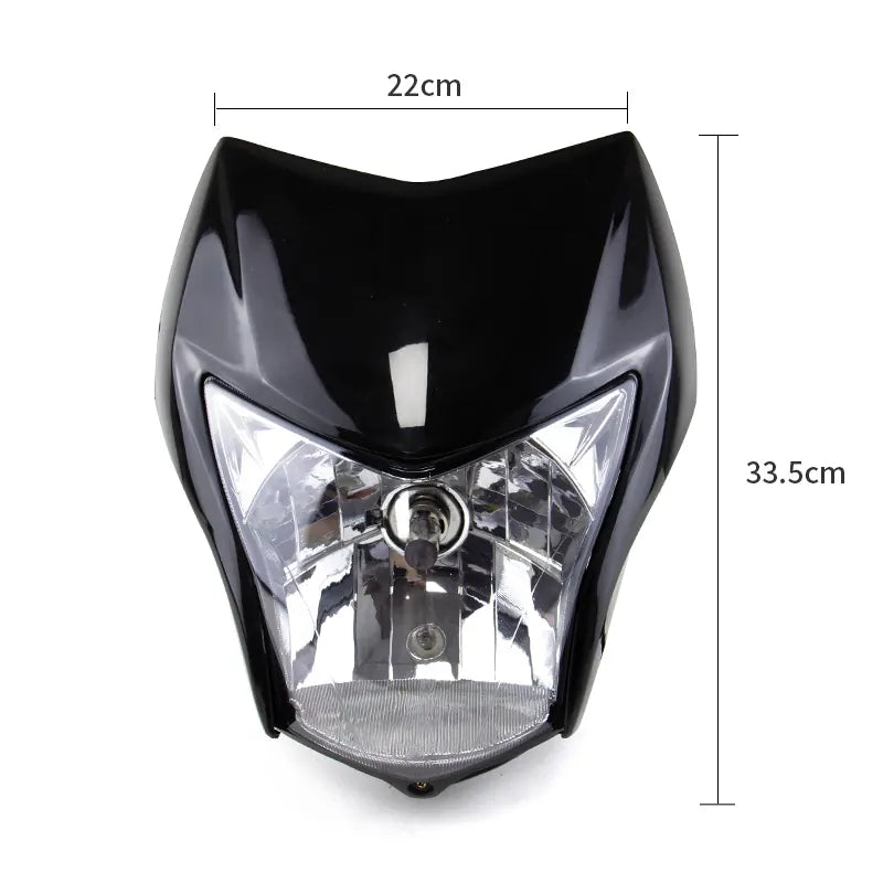 Motorcycle Accessories Headlight Assembly Headlamp Head Light Lamp Off Road Enduro Dirt Bike for Honda XR150L, product view 02