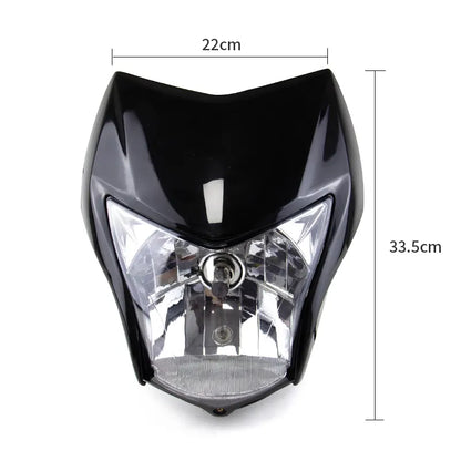 Motorcycle Accessories Headlight Assembly Headlamp Head Light Lamp Off Road Enduro Dirt Bike for Honda XR150L, product view 02
