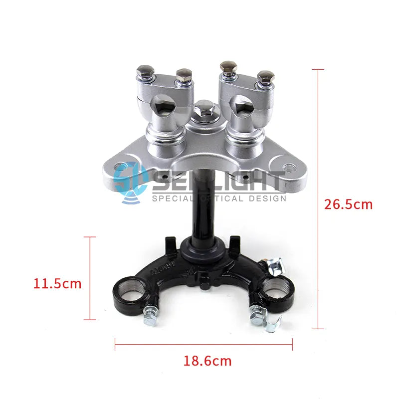 Motorcycle Accessories Motorcycle Steering Valve Stem Shock Absorber Front Fork Fixing Bracket for Honda, product view 06