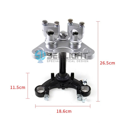 Motorcycle Accessories Motorcycle Steering Valve Stem Shock Absorber Front Fork Fixing Bracket for Honda, product view 06
