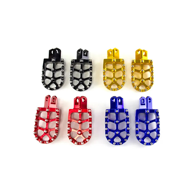 Motorcycle Accessories Off Road Motorcycle Pedal CNC Aluminum Alloy Pedal for Suzuki RMZ125 RMZ250 RMX250 DRZ400, product view 02