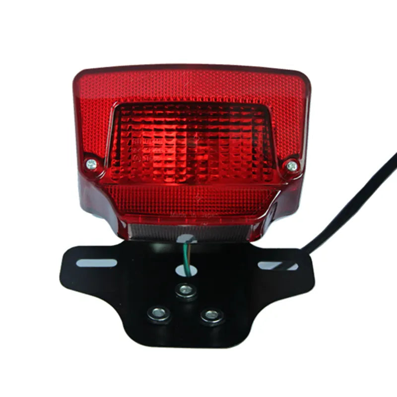 Motorcycle Accessories Rear Lamp With Shelf for honda TMX125 TMX155, product view 01