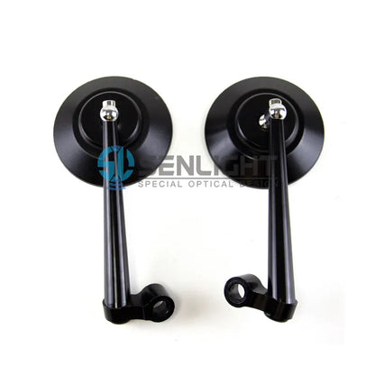 Motorcycle Accessories Universal Motorcycle Side Mirrors CNC Aluminum Round Mirror Rearview Mirrors, product view 02