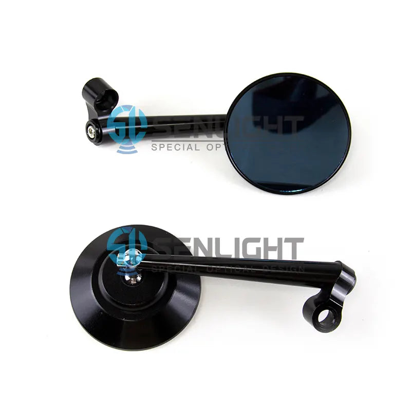 Motorcycle Accessories Universal Motorcycle Side Mirrors CNC Aluminum Round Mirror Rearview Mirrors, product view 05