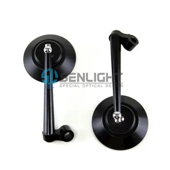 Motorcycle Accessories Universal Motorcycle Side Mirrors CNC Aluminum Round Mirror Rearview Mirrors, product view 06
