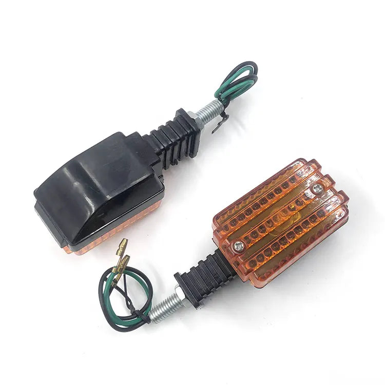 Motorcycle Accessories Winker Lamp Turn Signal Indicator Chrome Base for Yamaha Rxs Rx115 Rx135 YT115, product view 05