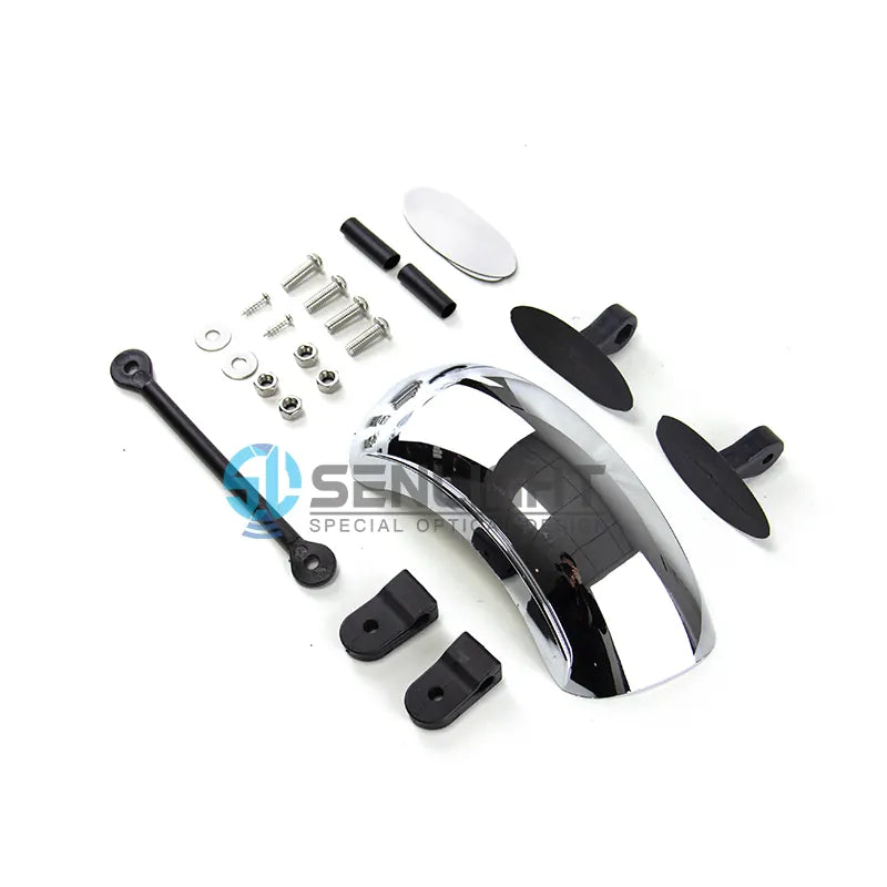 Motorcycle Accessories180 Degree Holographic Panoramic Wide Angle Rear View Mirror for Utv Moped Atv Scooter Quad Pit, product view 05