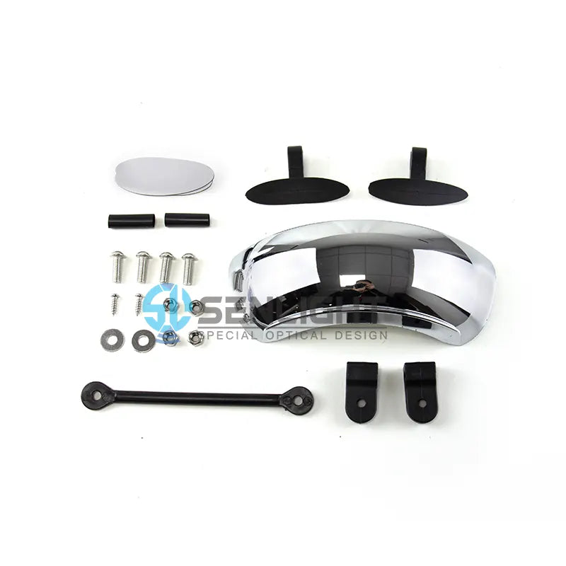 Motorcycle Accessories180 Degree Holographic Panoramic Wide Angle Rear View Mirror for Utv Moped Atv Scooter Quad Pit, product view 07