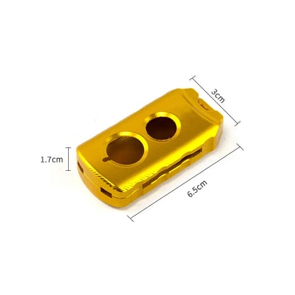 Motorcycle Aluminum Alloy Key Cover case for Yamaha NMAX155 XMAX300 AUGUR155 15-22, product view 02