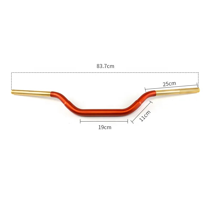 Motorcycle Bar Dirt Pit Bike ATV Cross Handlebar CNC Aluminum Handle 22mm for CRF YZF KLX, product view 04