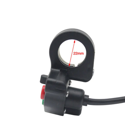 Motorcycle Bike Handle Horn Switch Faucet Lock Turn signal Switch 95cm Full Copper Steel Wire, product view 03