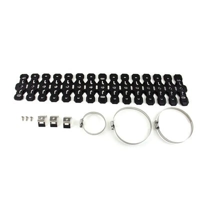 Motorcycle Bike Muffler Modified Exhaust Cover Silicone Protective Pipe Cover Heat Insulation Shield Guard, product view 01