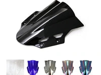 Motorcycle black windscreen color options