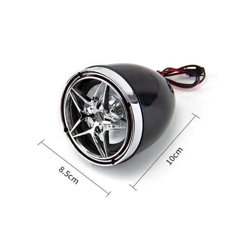Motorcycle Bluetooth Speaker Modified Blue Tooth Waterproof Audio Alarm System Bluetooth Speakers, product view 03